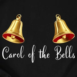 Carol of the Bells női póló (Fekete)