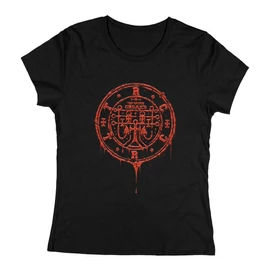 The Raven Croaks - Sigil of TRC (RITUAL) - női póló (Fekete)
