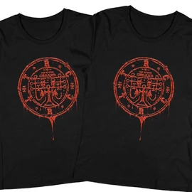 The Raven Croaks - Sigil of TRC (RITUAL) - női póló szett (Fekete)