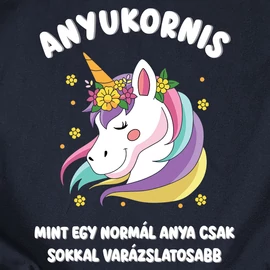 Anyukornis női póló (Sötétkék)