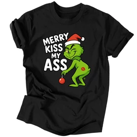 Merry kiss my ass póló