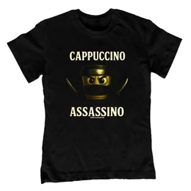 Cappuccino Assassino gyerek póló (Fekete)