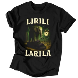 Lirili Larila póló (Fekete)