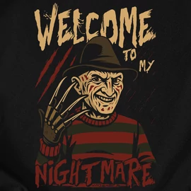 Welcome to my nightmare póló (Fekete)