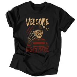 Welcome to my nightmare póló (Fekete)