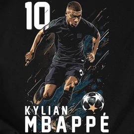 Kylian Mbappé gyerek póló (Fekete)
