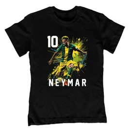 Neymar gyerek póló (Fekete)