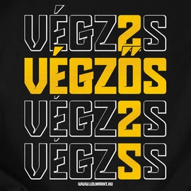 Végzős 2025 póló (Fekete)