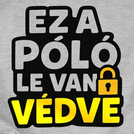 Le van védve póló (Szürke)