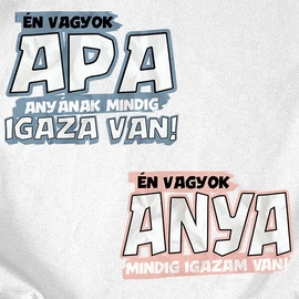 Igaza van kapucnis pulóverek (Fehér)