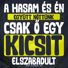 A hasam elszabadult póló (Sötétkék)