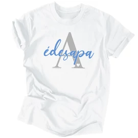 Édesapa férfi póló (fehér)