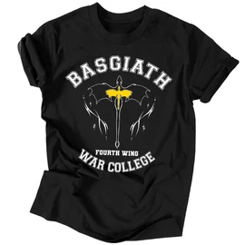  Basgiath - Fourth wing férfi póló (Fekete)