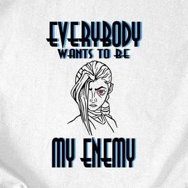 My Enemy - Jinx női póló (Fehér)