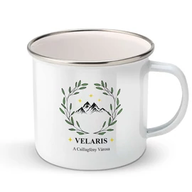 Acotar - Velaris fém bögre (Fehér)