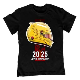 Lewis Hamilton Helmet 2025 női póló (Fekete)