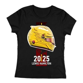 Lewis Hamilton Helmet 2025 gyerek póló (Fekete)