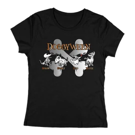 Doggyween női póló (Fekete)