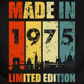 Made in férfi póló (B_Fekete)