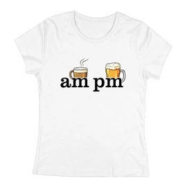 am/pm női póló (Fehér)