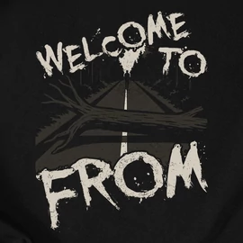 Welcome to From férfi póló (Fekete)