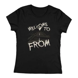Welcome to From női póló (Fekete)