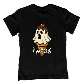 I SCREAM gyerek póló (Fekete)