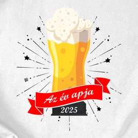 Az év apja férfi póló (Fehér)