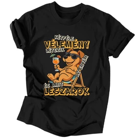 Kétféle vélemény létezik póló (Fekete)