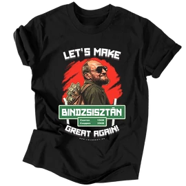 Let's make Bindzsisztán great again! férfi póló