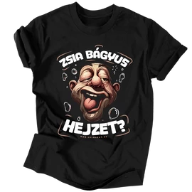 Zsia Bágyus, hejzet? póló (Fekete)