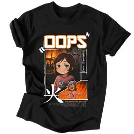 Oops | Animeme póló (Fekete)