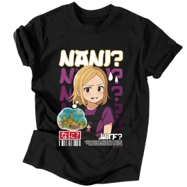 Nani? | Animeme póló (Fekete)