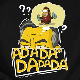 A DA DA DA póló (fekete)
