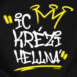 Ic krézi, hellná póló (Fekete)