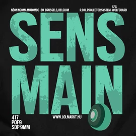 Sens Main férfi póló (Fekete)