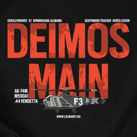 Deimos Main férfi póló (Fekete)