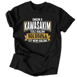 Engem a ... tesz boldoggá póló (Fekete)