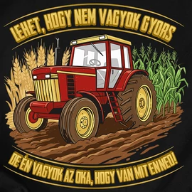 Nem vagyok gyors póló (Fekete)