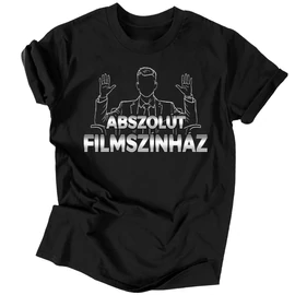 Abszolút filmszínház póló (Fekete)