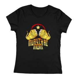 Muay Thai MOM női póló (Fekete)