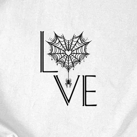 Spider Love póló szett (Fehér-Fekete)