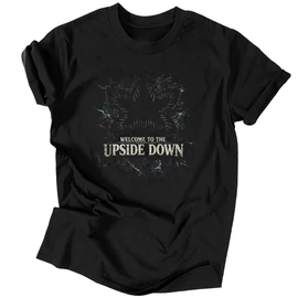 Welcome to the upside down póló (Fekete)