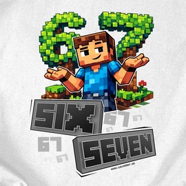 Six Seven Craft gyerek póló (Fehér)