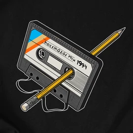 Retro Kazi póló (Fekete)