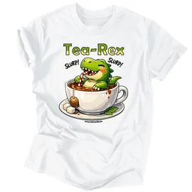 Tea-Rex póló (Fehér)