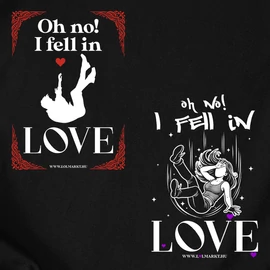 Oh no, I fell in love páros póló szett 