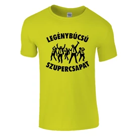 Legénybúcsú Szupercsapat póló (Világoskék)