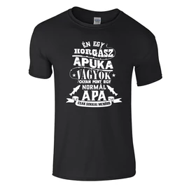 Horgász apuka (fekete)