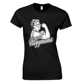 A legjobb nagymama női póló(Rózsaszín)